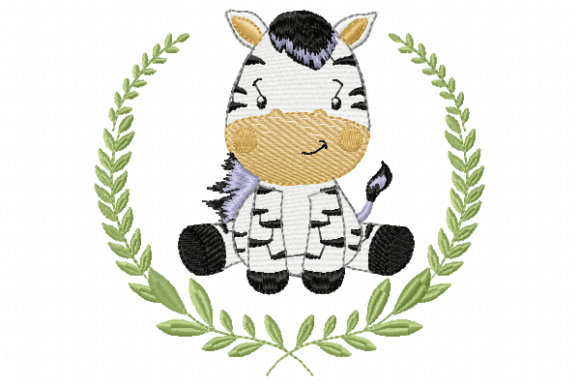 Baby Zebra Embroidery Design Review