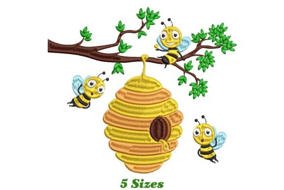 Bee Hive Embroidery Design Review