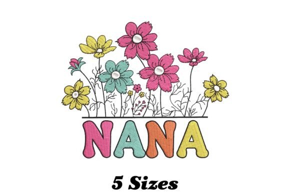 Charming Nana Flower Embroidery Review
