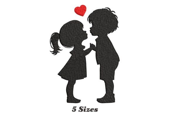 Cute Couple Embroidery Design Review