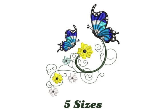 Elegant Butterfly and Flowers Embroidery Review