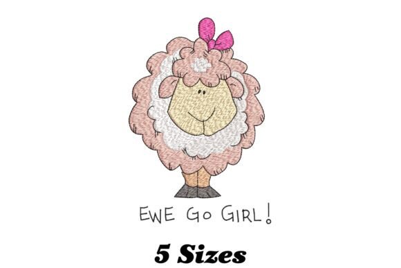 Ewe, Go Girl Embroidery Review