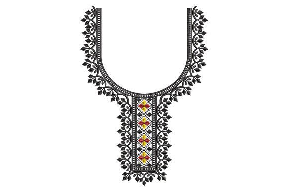 Floral Geometrical Neckline Review
