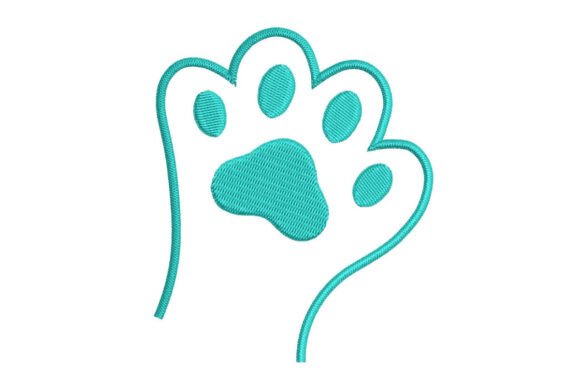 Funny Dog Paw Print Embroidery Review