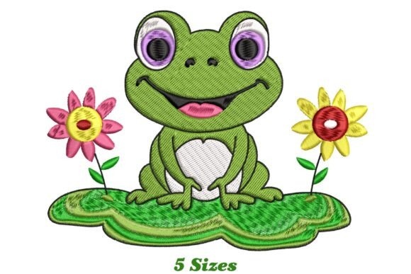 Funny Frog Embroidery Design Review