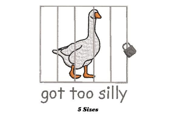 Got Too Silly Duck Embroidery Design Review