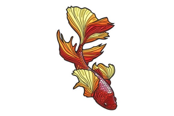Koi Fish Embroidery Design Review
