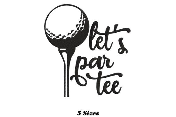 Let's Par Tee Funny Golf Embroidery Review
