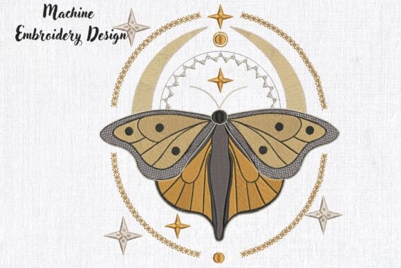 Magic Celestial Moth. Mystic Butterfly Review