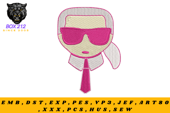 Man Face Embroidery Design Review