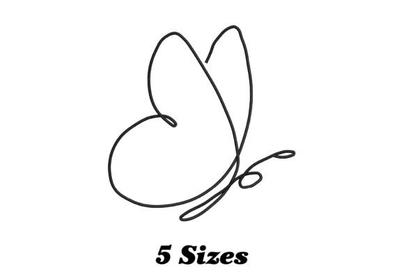 One Line Butterfly Embroidery Review