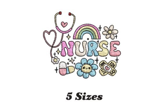 Retro Nurse Embroidery Design Review