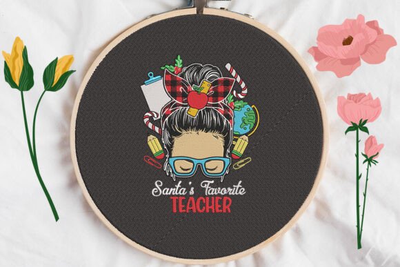 Santa's Favorite Christmas Embroidery