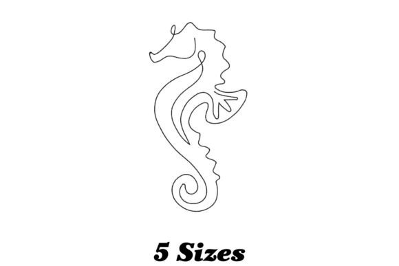 Seahorse Outline Embroidery Review