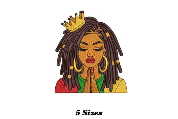 Stunning Black Woman Embroidery Review