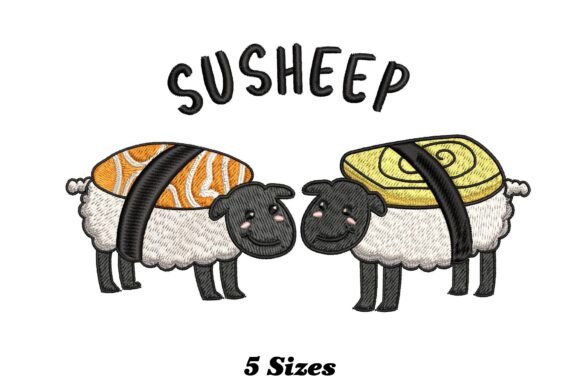 Susheep Sushi Sheep Embroidery Design Review