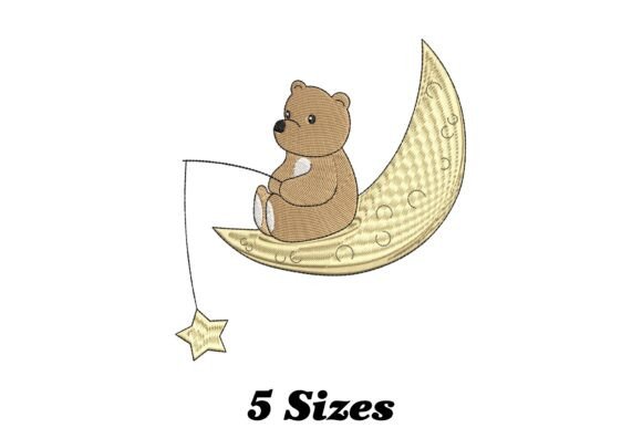Teddy Bear on the Moon Embroidery Review