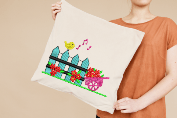 The Bird Sings Over the Fence Embroidery Review